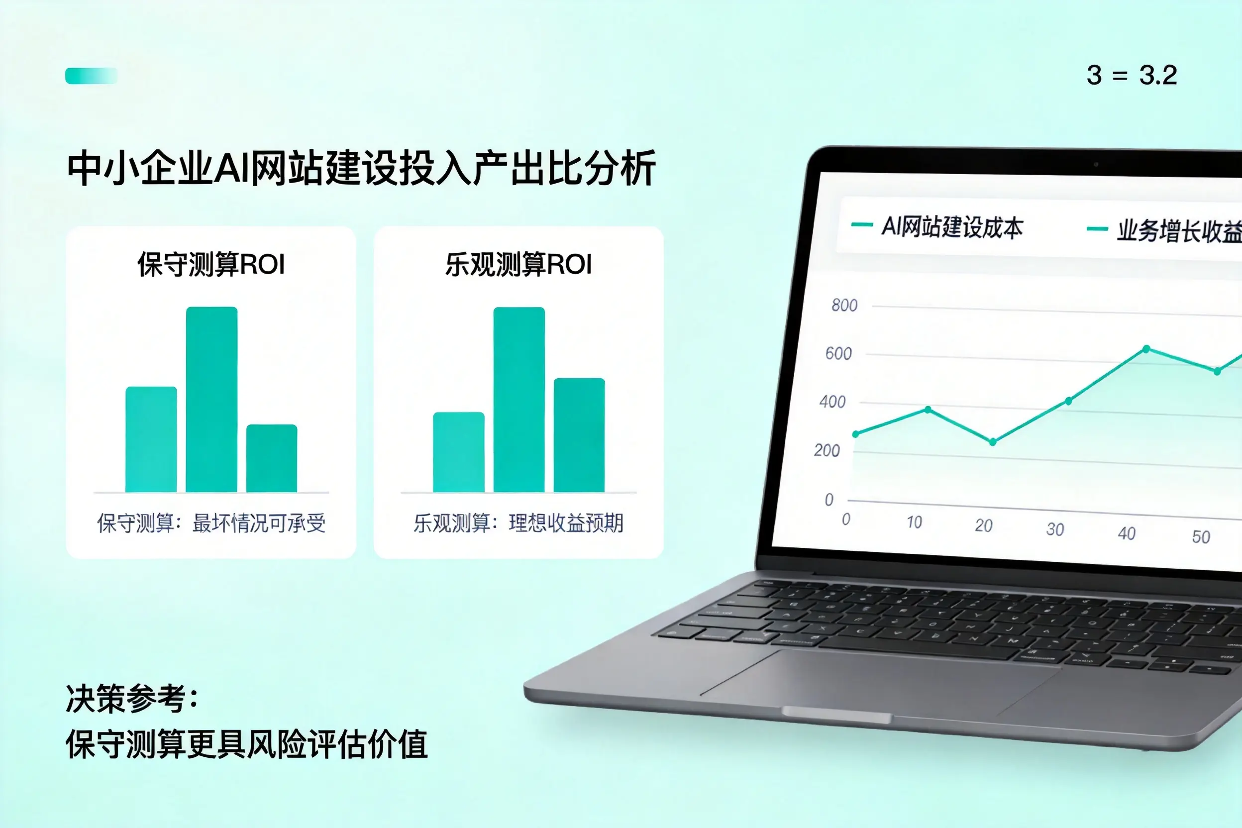安顺中小企业AI网站建设投入产出比怎么算?先看这份分析